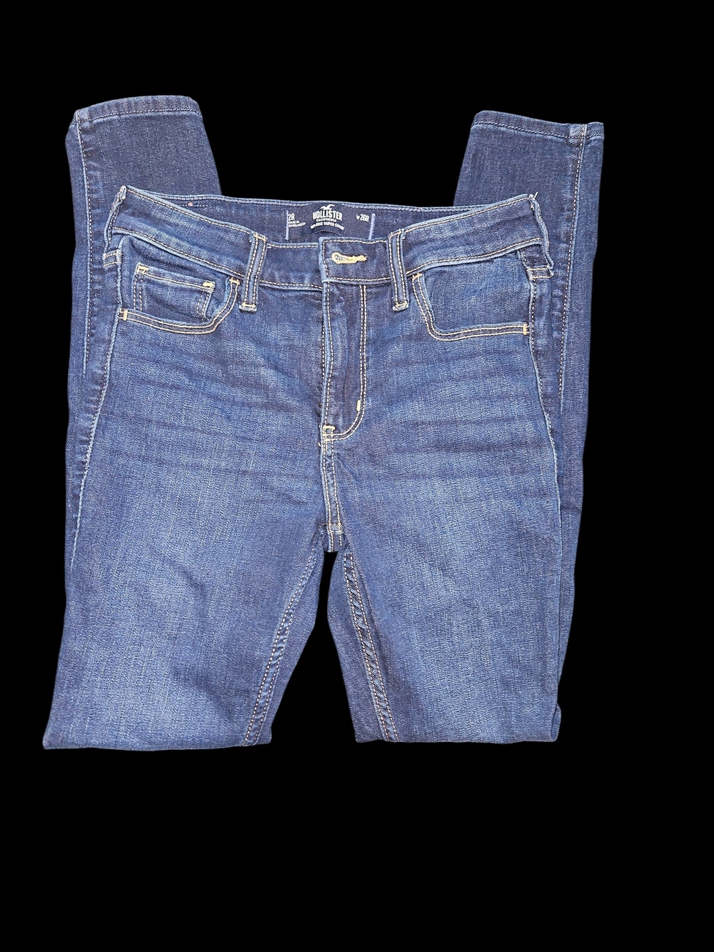 Hollister Women’s Skinny Jeans in Denim Blue